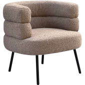 Occasional Boucle Chair – Taupe